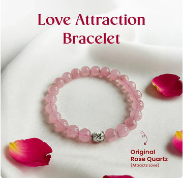 Rose Quartz Crystal Bracelet