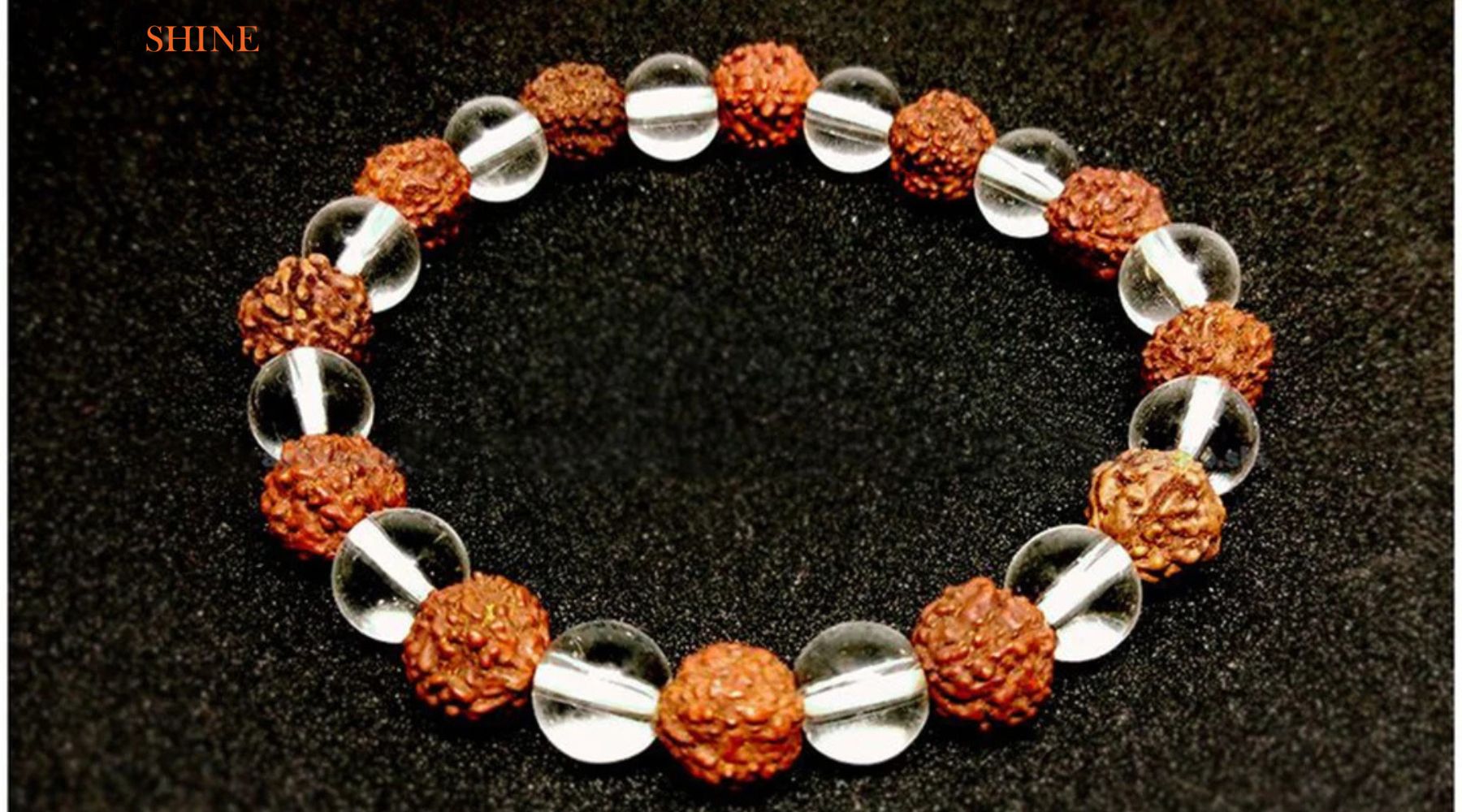How Rudraksha and Clear Quartz Crystals Bracelet Enhance Meditation and Focus