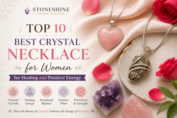 Top 10 Best Crystal Necklace for Women for Healing and Positive Energy