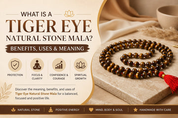 What Is a Tiger Eye Natural Stone Mala? Benefits, Uses & Meaning