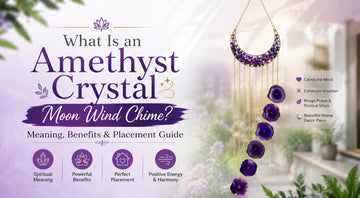 What Is an Amethyst Crystal Moon Wind Chime? Meaning, Benefits & Placement Guide