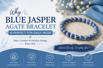 Why Blue Jasper Agate Bracelet is Perfect for Daily Wear