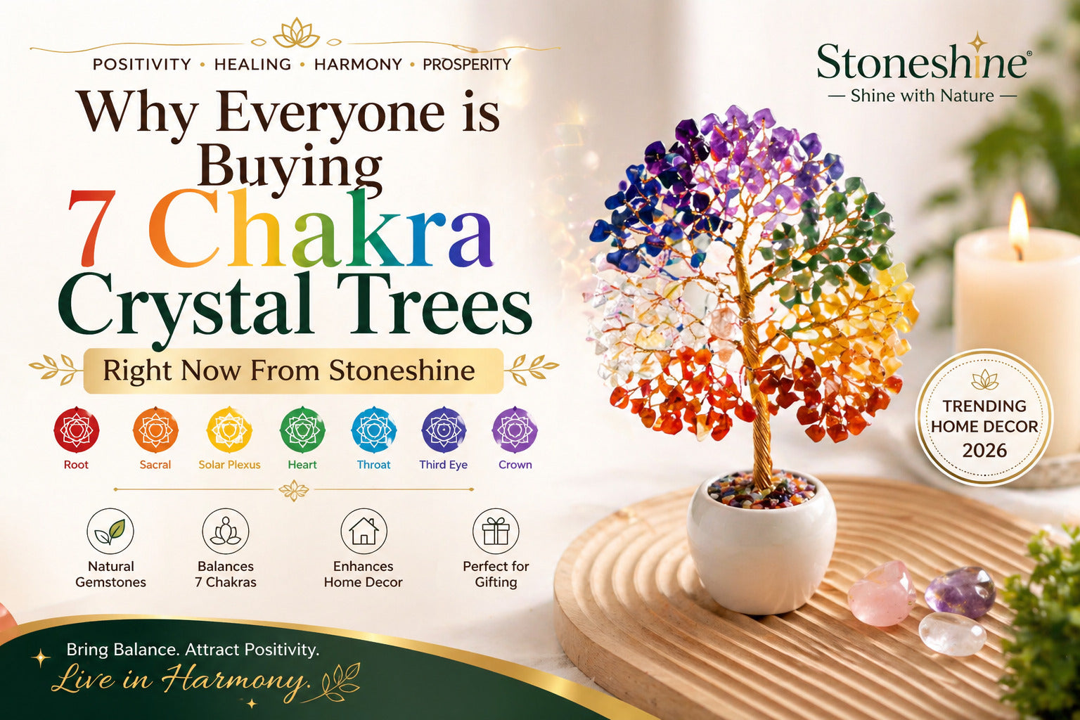 Why Everyone is Buying 7 Chakra Crystal Trees Right Now From Stoneshin
