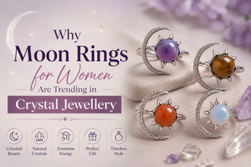 Why Moon Rings for Women Are Trending in Crystal Jewellery | Stone Shine