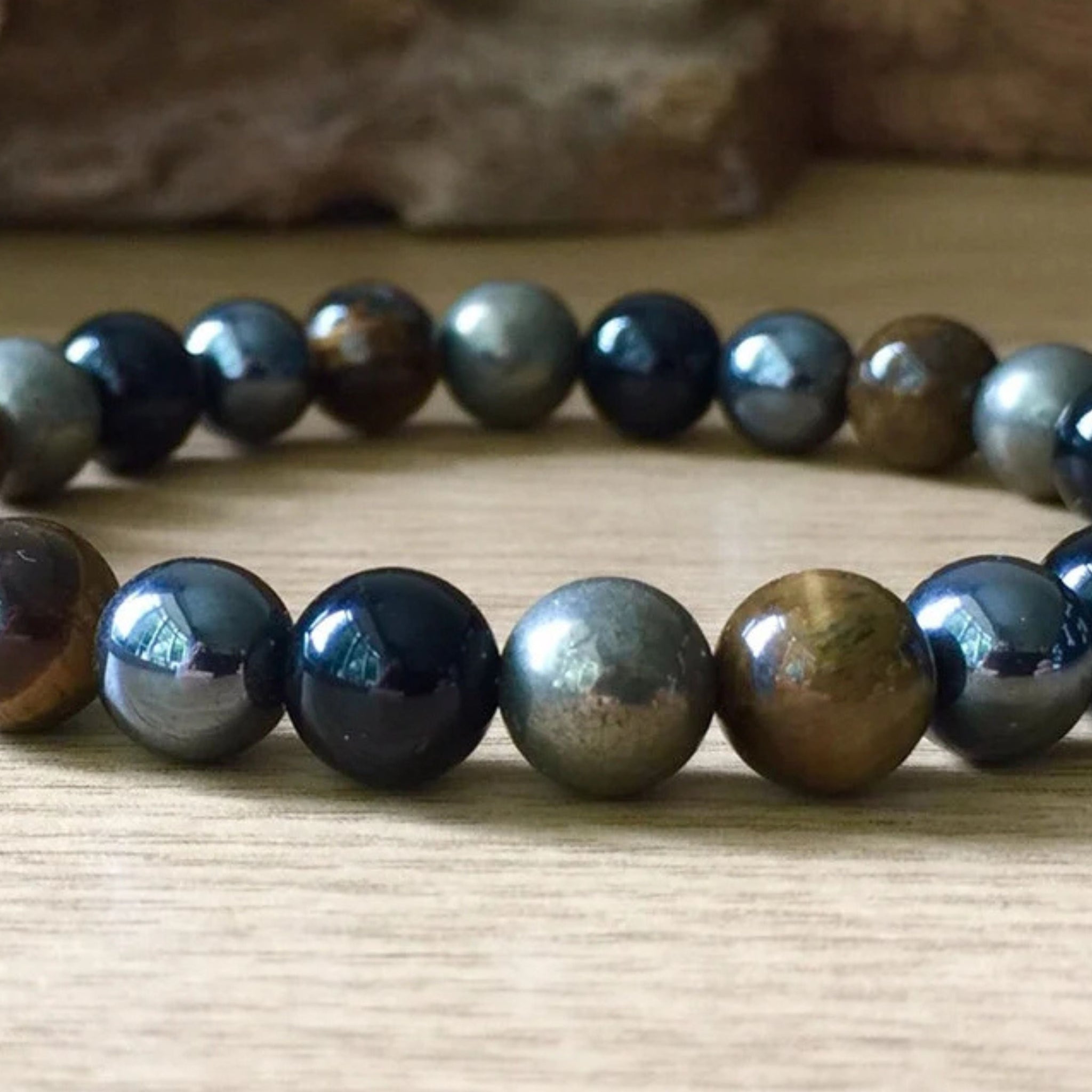 The Benefits of Lava Stone, Tiger Eye, and Pyrite Agate Bracelets