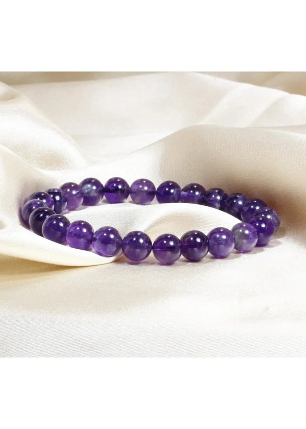 Amethyst Crystal Natural Stone Bracelet