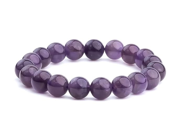 Amethyst Crystal Natural Stone Bracelet