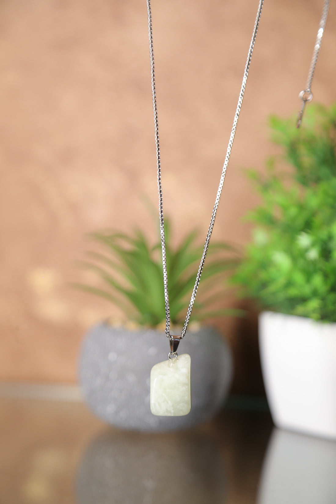 Jadeite Jade Crystal agate Pendant