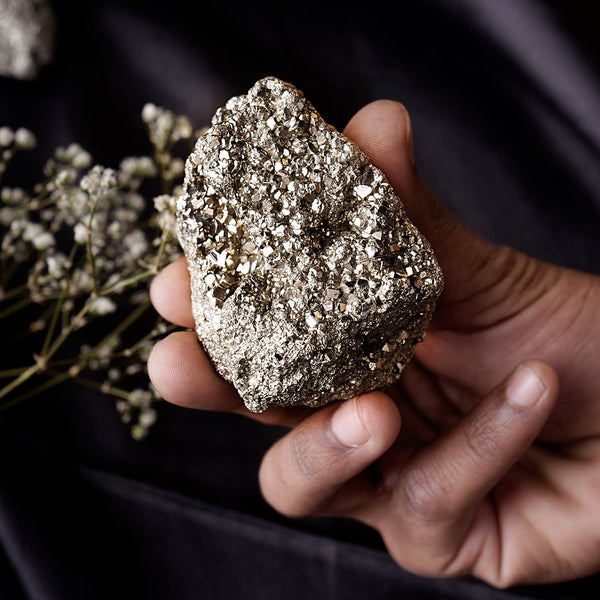 Raw Pyrite Crystal Stone