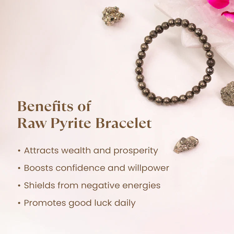 Natural Pyrite Bracelet