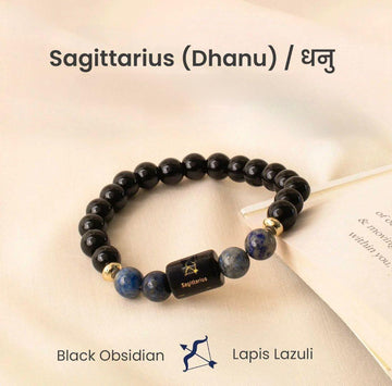 Sagittarius (Dhanu)Zodiac Sign Rashi Bracelet for Men & Women