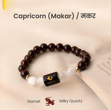 Capricorn(Makar)Zodiac Sign Rashi Bracelet for Men & Women