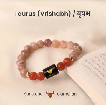 TAURUS (Vrishabh) Zodiac Sign Rashi Bracelet for Men & Women