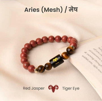 Aries(Mesh) Zodiac Sign Rashi Bracelet for Men & Women