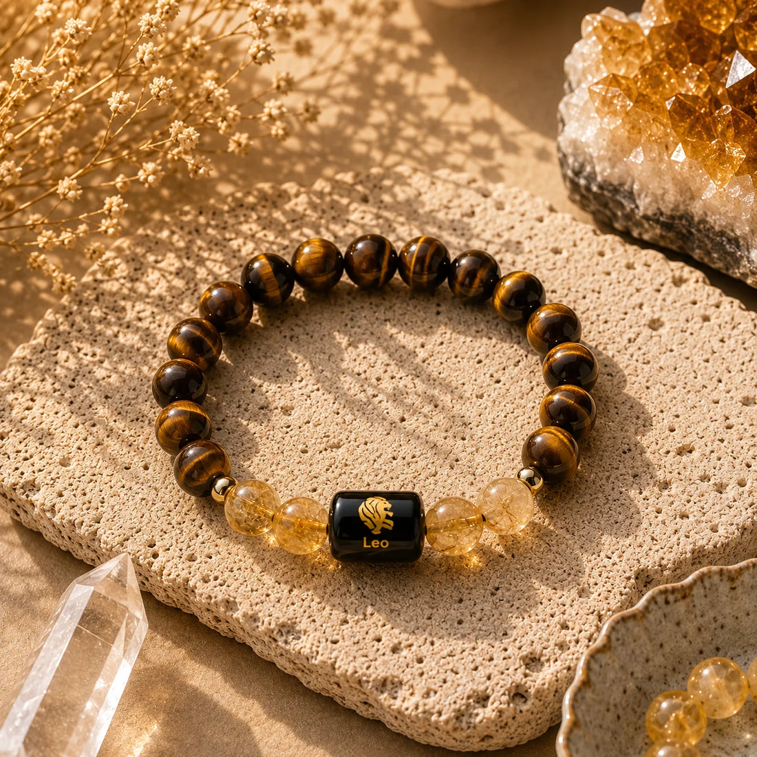 Leo(Sinh)Zodiac Sign Rashi Bracelet for Men & Women