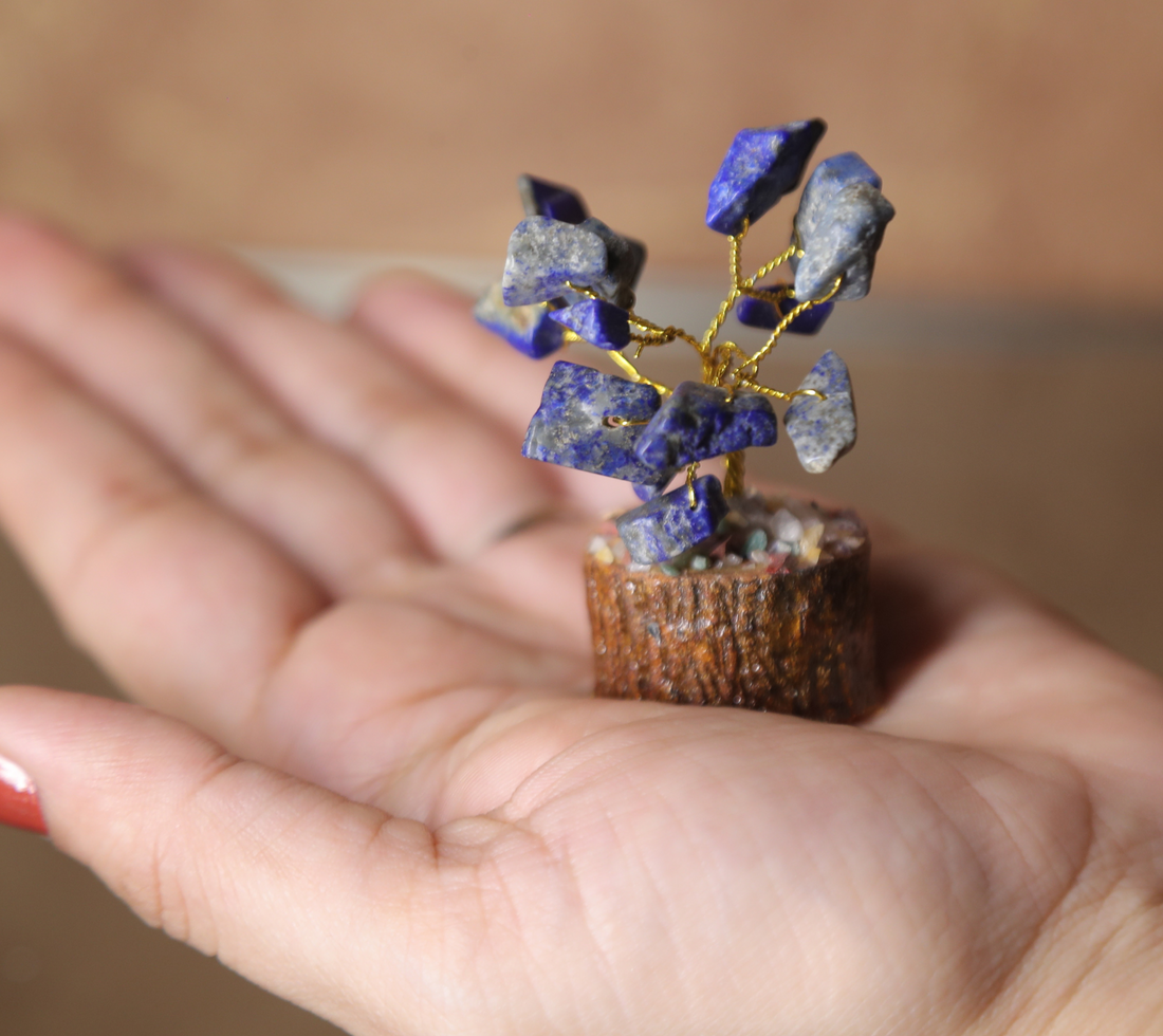 12 Mini Crystal Tree Combo
