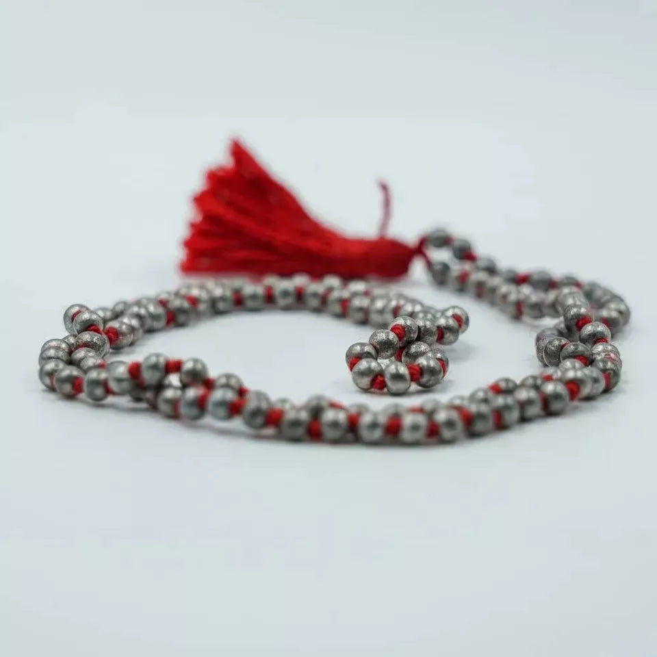 Pyrite Natural Stone Beads Mala
