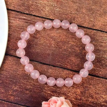 Rose Quartz Crystal Bracelet